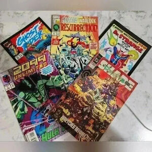 Comic Bundle Hulk, ghost rider, silver surface, dr. Strange